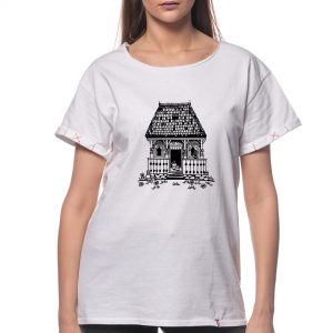 Printed T-shirt “TRADITIONAL HOUSE”