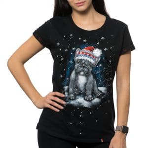 Printed T-shirt ‘CHRISTMAS WITH NOVI’