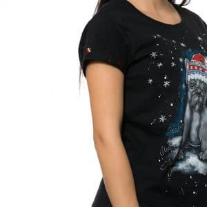 Printed T-shirt ‘CHRISTMAS WITH NOVI’