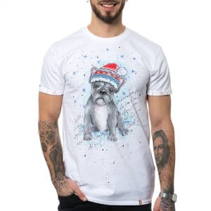 Painted T-shirt ‘CHRISTMAS WITH NOVI’