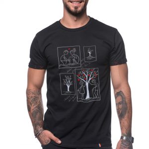 Printed T-shirt “LET’S GROW OLD TOGETHER”