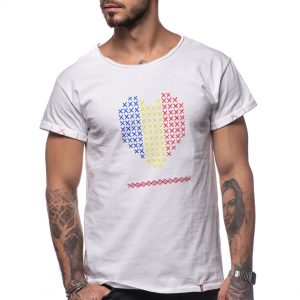 Printed T-shirt “ROMANIAN LOVE”