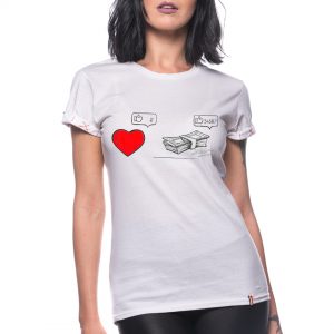 Printed T-shirt “CONTEMPORARY LOVE”