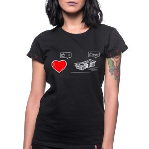 Printed T-shirt “CONTEMPORARY LOVE”