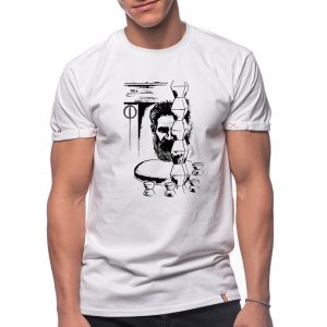 Printed T-shirt “BRANCUSI PORTRAIT 1”