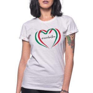 Printed T-shirt “#IORESTOACASA”