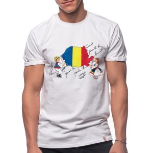 Painted T-shirt “ROMANIAN SOUL”