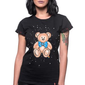 Painted T-shirt “TEDDY BEAR”