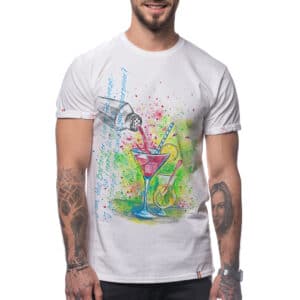 Painted T-shirt “I’M A BARMAN”