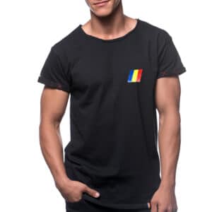 Printed T-shirt ‘ROMANIAN FLAG’