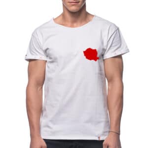 Printed T-shirt ‘ROMANIAN LITTLE MAP’
