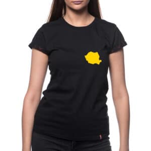 Printed T-shirt “ROMANIAN LTTLE MAP”