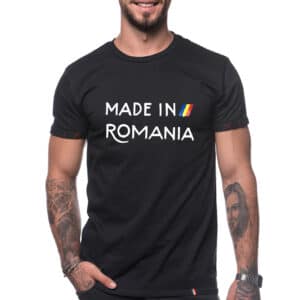 Printed T-shirt ‘MADE IN ROMANIA’