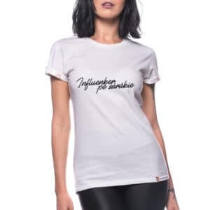 Printed T-shirt “INFLUENCER”