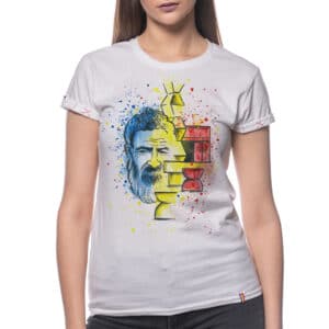 Painted T-shirt “ROMANIAN SOUL “